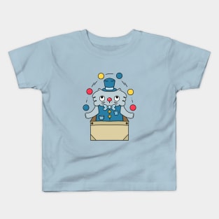 Cat Clown Kids T-Shirt